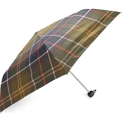 Barbour Portree Plaid Umbrella In Multi