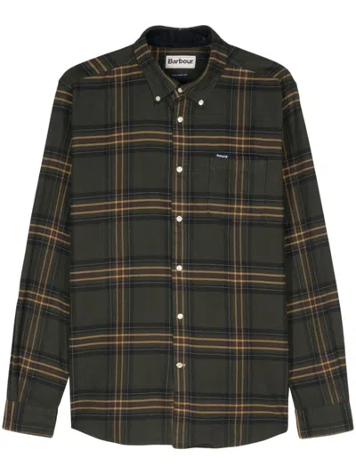 Barbour Portsdown Shirt In Green