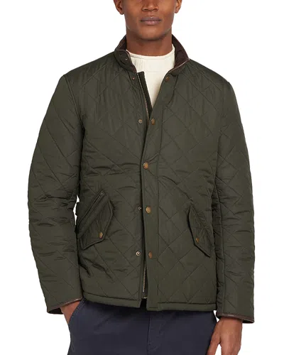Barbour Powell Polarquilt Jacket In Green