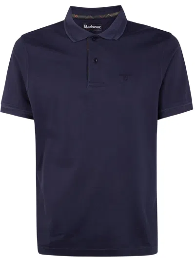 Barbour Premium Tartan Pique Polo Midlayers Clothing In Blue