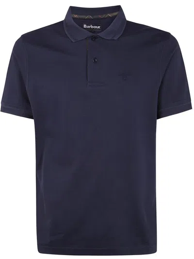 Barbour Premium Tartan Pique Polo Midlayers In Blue