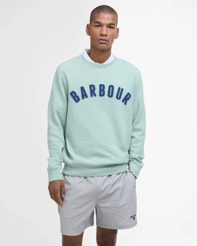 Barbour Prep Logo Crew Mens Sweatshirt