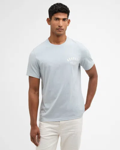 Barbour Preppy Mens T-shirt In Blue