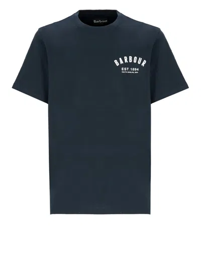 Barbour Preppy T-shirt In Blue