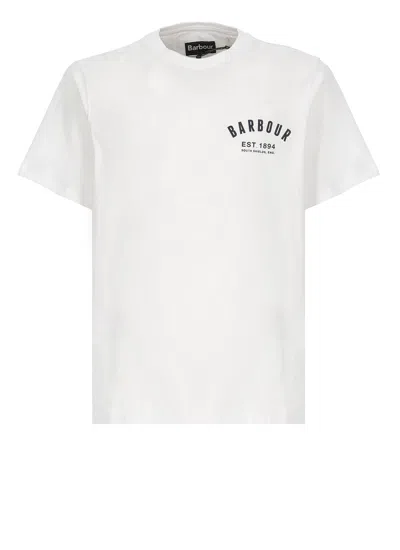 Barbour Preppy T-shirt In White