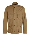 BARBOUR PRESS-STUD COTTON CARGO JACKET
