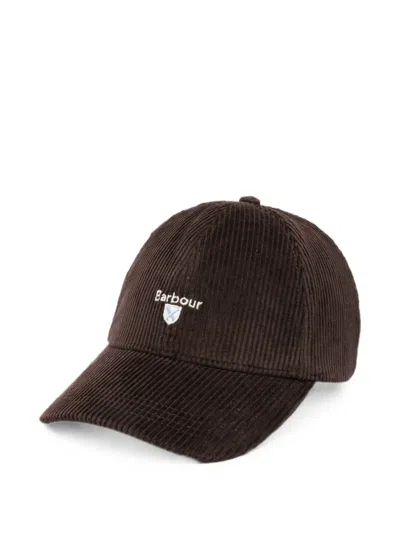 Barbour Preston Corduroy Cap In Brown