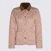 Barbour Primrose Down Jacket In Pink