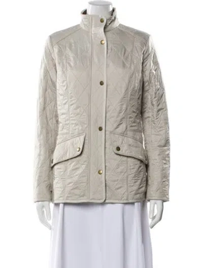 Pre-owned Barbour Printed Utility Jacket In Neutral