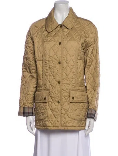 Pre-owned Barbour Printed Utility Jacket In Neutral