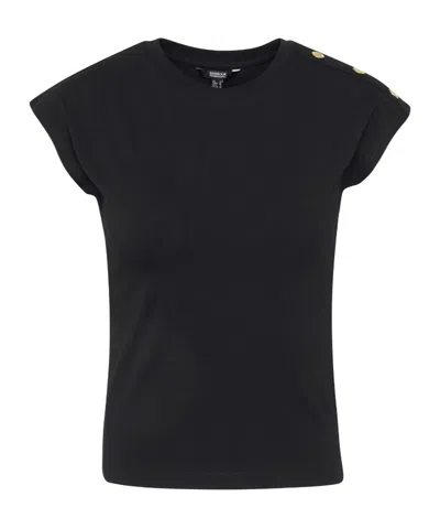Barbour Priya Slim Fit T-shirt In Black