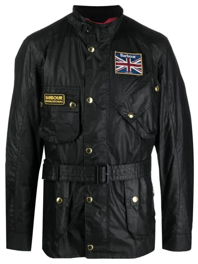 Barbour Puffer Jacket Axwell In Black