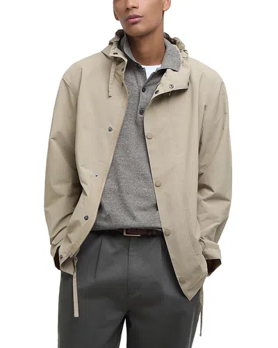 Barbour Quay Showerproof Jacket In Washed Stone