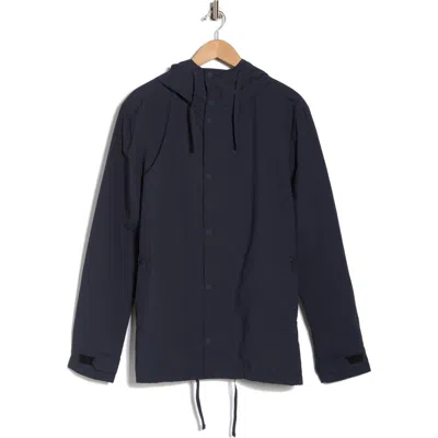 Barbour Quay Water Resistant Hooded Jacket In Black