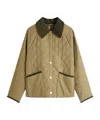 Barbour Quilted Casual Jacket In Green