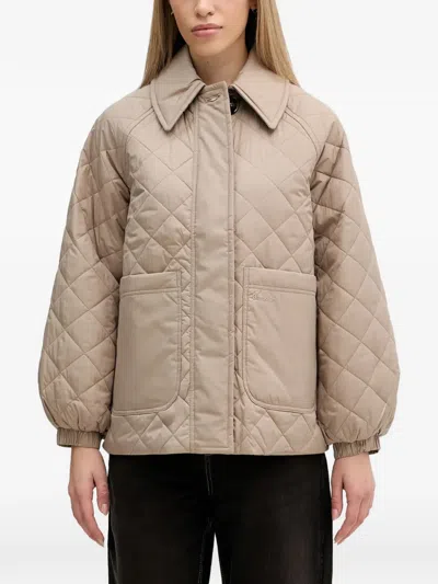Barbour Laoise Quilted Jacket In Neutral