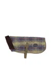 Barbour Quilted Check-pattern Pet Accessory In Brown
