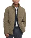 Barbour Quilted Corduroy Jacket In Fossil
