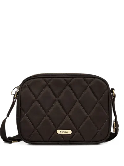 Barbour Quilted Crossbody Bag In Red