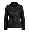 Barbour Quilted Deveron Jacket In Black