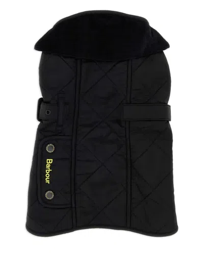 Barbour Quilted Dog Coat In Black