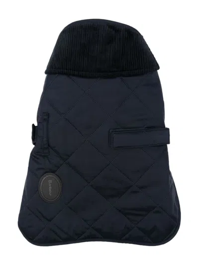 Barbour Quilted Dog Coat In Blue