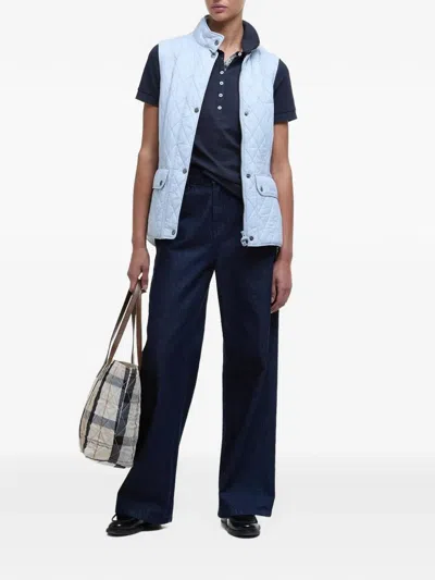 Barbour Quilted Gilet In Blue