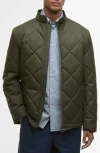 Barbour Quilted Harrington Jacket In Green