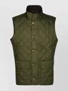 Barbour Lowerdale Quilted Vest In Green