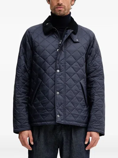Barbour Quilted Jacket In Blue