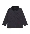 Barbour Quilted Liddesdale Jacket In Navy