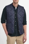 Barbour Quilted Liner Vest In Navy