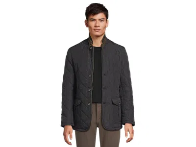 Barbour Quilted Lutz In Gray