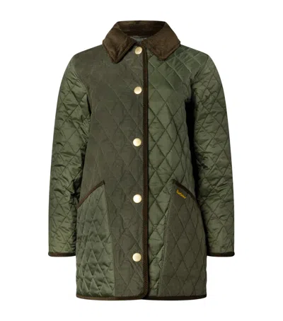 Barbour Quilted Meryl Jacket In Green