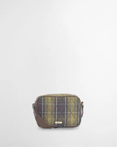 Barbour Quilted Mini Crossbody Handbag In Classic Tartan