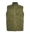 Barbour Quilted Monty Gilet In Green