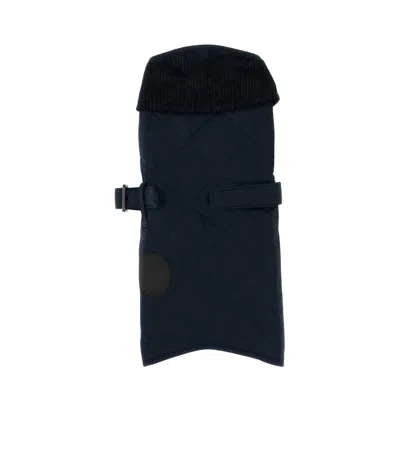 Barbour Quilted Pet Coat In Dark Blue