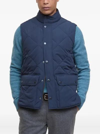 Barbour Quilted Pocket Jacket In Blue