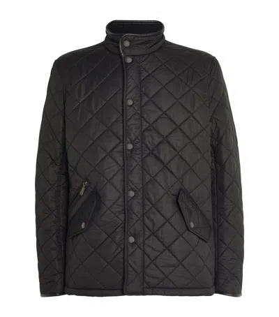 Barbour Quilted Powell Jacket In Black