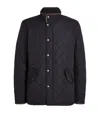 Barbour Quilted Powell Jacket In Navy