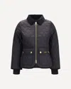 Barbour Quilted Diamond-pattern Puffer Jacket In Black