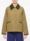Barbour Quilted Puffer Jacket In Green