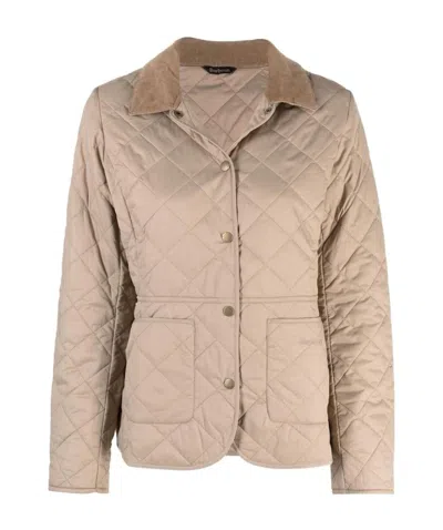 BARBOUR BARBOUR DEVERON QUILTED BUTTONED JACKET