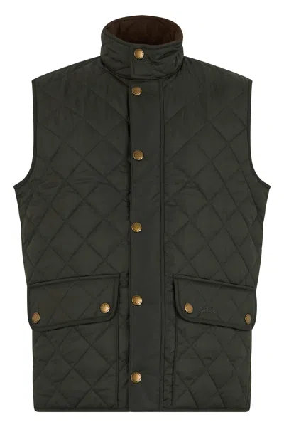 Barbour Quilted Quilted Gilet In Green