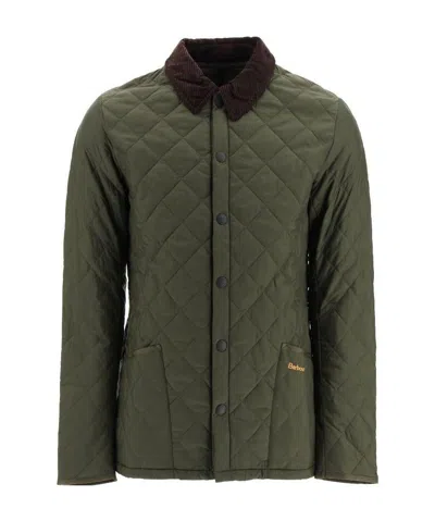 BARBOUR BARBOUR BUTTONED STRAIGHT HEM PUFFER JACKET