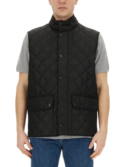 Barbour Quilted Vest In Black