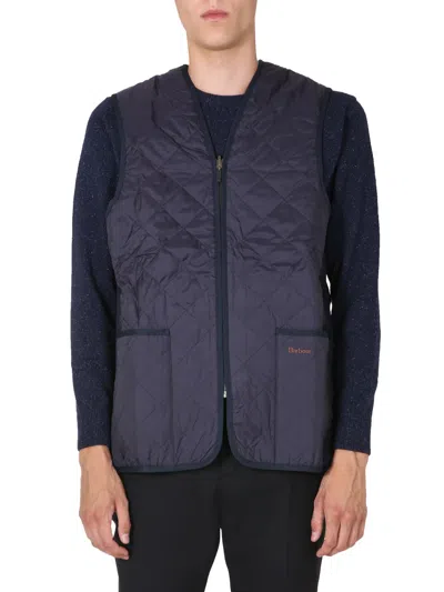 Barbour Quilted Vest In Blue