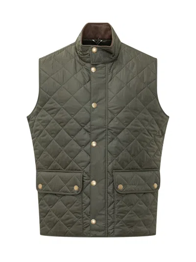 Barbour Quilted Vest With Lightweight Polyamide Lining In Sage