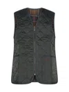 Barbour Quilted Waistcoat In Black