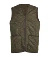Barbour Quilted Zip-in Liner Gilet In Green